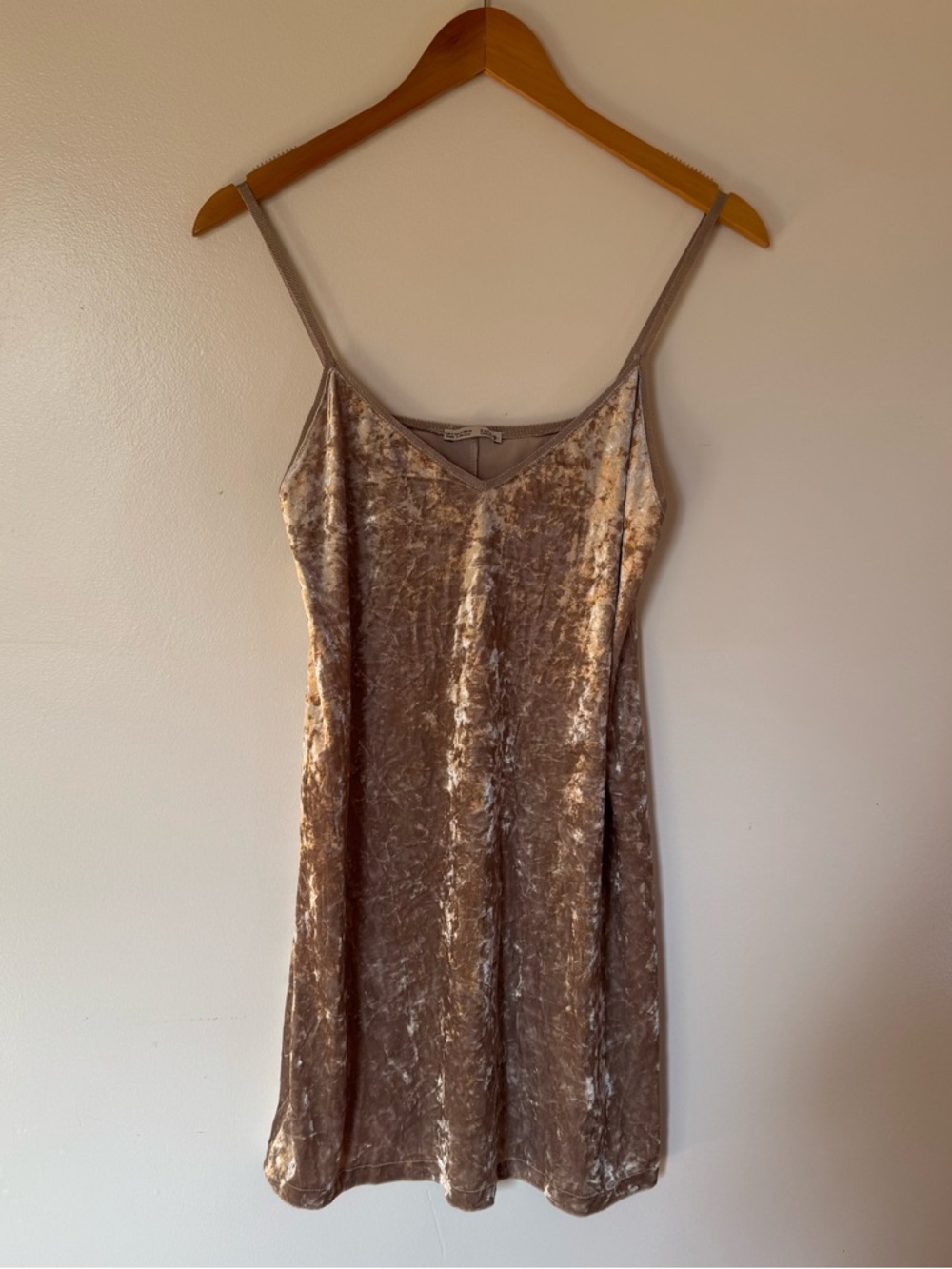 Zara Velvet Slip Dress
